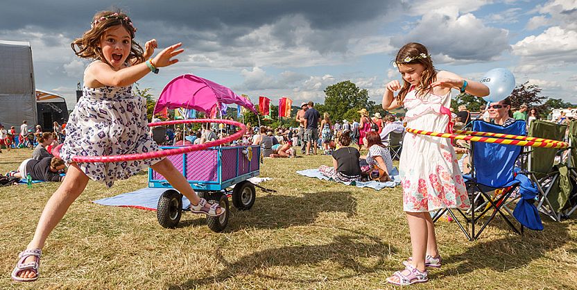 Children are in their element at Cornbury...and the grown-ups manage to have a pretty good time too.